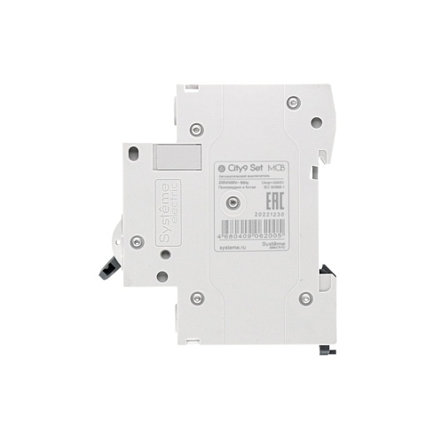Systeme Electric City9 Set Автоматический выключатель (АВ) С 25А 1P 4.5kA 230В