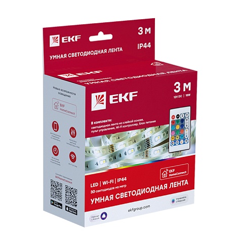 EKF PROxima Умная светодиодная лента Connect RGBW 3m