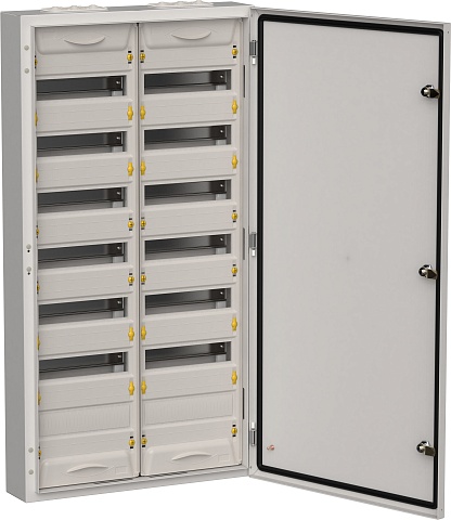 IEK TITAN 5 Корпус мет. ЩРн-168 (2х84) 1085х570х140 IP54 сер