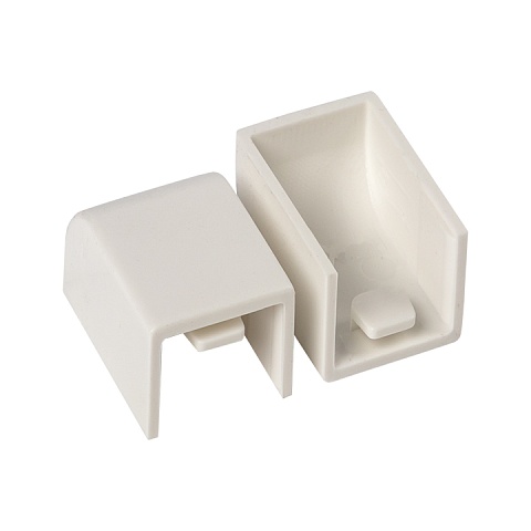 EKF PROxima Заглушка (16х16) (4 шт) Plast Белый