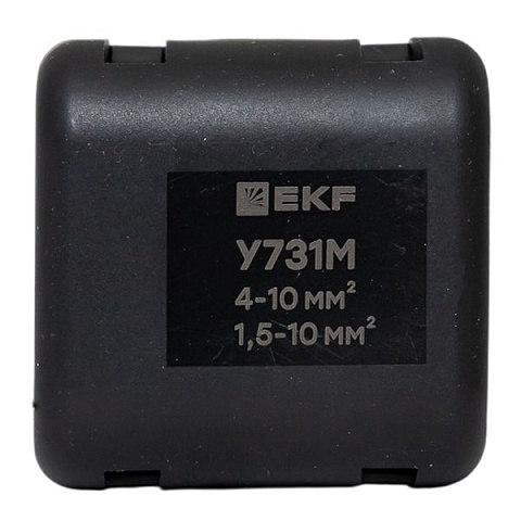 EKF PROxima Ответвительный сжим (орех) У731М (4-10 мм2; 1,5-10 мм2) StreamLine