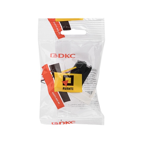 DKC USB 3.0 розетка модульная, тип А-А, "Avanti", "Белое облако", 1 модуль