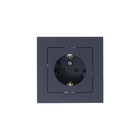 Systeme Electric AtlasDesign Грифель Розетка с/з, 16А, механизм