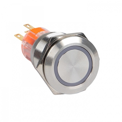 EKF PROxima Кнопка S-Pro67 19 мм без фикс. с красной подсв. 230В