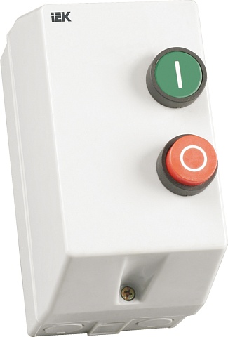 IEK Контактор КМИ11860 18А в оболочке Ue=220В/АС3 IP54