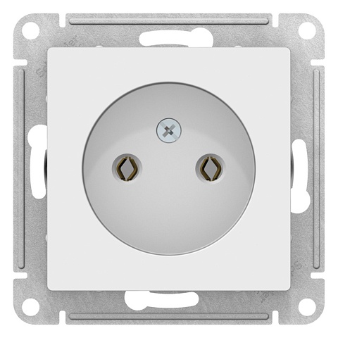 Systeme Electric AtlasDesign Лотос Розетка б/з без шторок, 16А, механизм