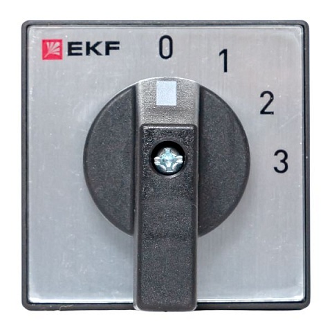 EKF PROxima Переключатель кулачковый ПК-1-101 10А 1P «0-1-2-3»