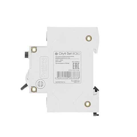 Systeme Electric City9 Set Авт. выкл. диф. тока (АВДТ) 1P+N С 32А 4.5kA 30мА Тип-AС 230В