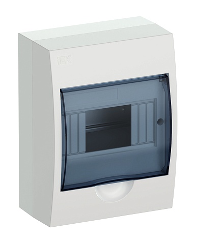 IEK KREPTA 3 Корпус пластиковый ЩРН-П-6 IP41  белый откр.монтаж