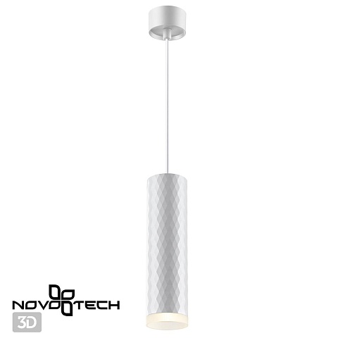 Novotech 370852 OVER NT22 белый Светильник накладной, провод 2м IP20 GU10 9W 220V BRILL