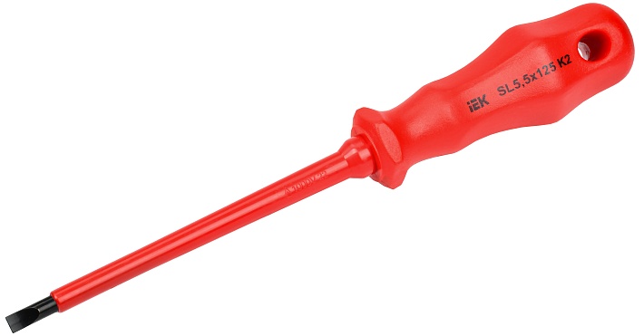 IEK ARMA2L 3 Отвертка диэлектрическая SL5,5х125 K2