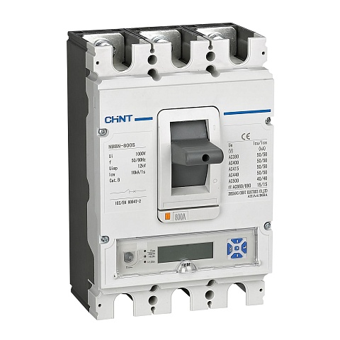 CHINT Авт. выкл. NM8N-250Q EM 3P 250А 70кА с электр. расцепителем, LCD (R)