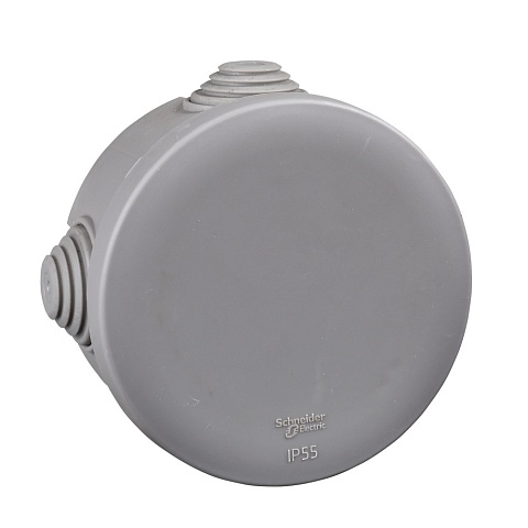 Systeme Electric Коробка распределительная открытой установки 80X40, IP55, 4 сальника