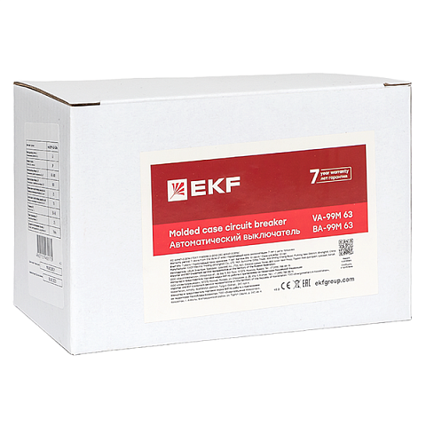 EKF PROxima Автоматический выключатель ВА-99М 63/63А 3P 25кА