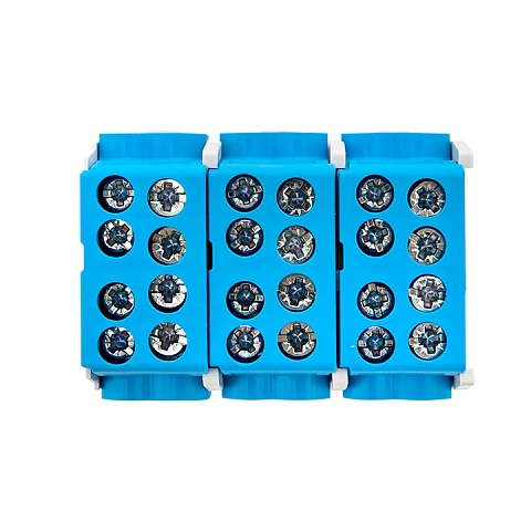 EKF PROxima Клемма распределительная КСР с двойным винтом 2x25/2x16 синяя