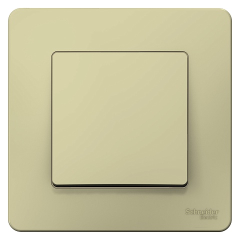 Systeme Electric Blanca внутр Беж Выключатель 1-клавишный (cх.1), 10А, 250B