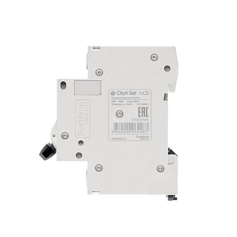 Systeme Electric City9 Set Автоматический выключатель (АВ) С 40А 3P 4.5kA 400В