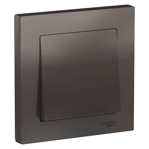 Systeme Electric AtlasDesign Мокко Выключатель 1-клавишный сх.1, 10АХ, в сборе