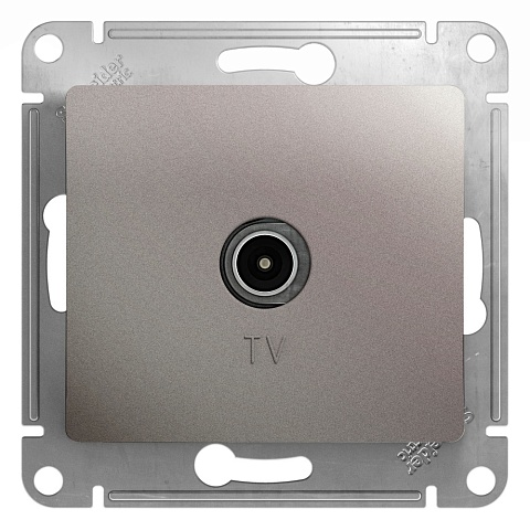 Systeme Electric Glossa Платина Розетка TV коннектор
