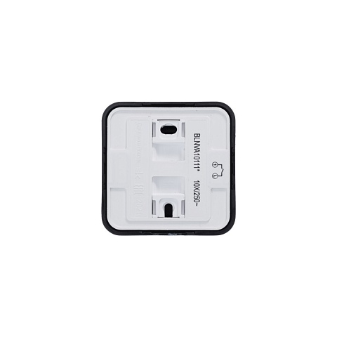 Systeme Electric Blanca наруж Антрацит Выключатель 1-клавишный с подсветкой , 10А, 250B, изолир. пластина