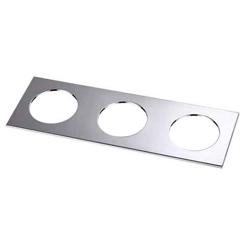 Novotech 358251 NT19 086 хром Рамка декоративная к артикулам 357585-357587, 357589, 357909-357910, 370639-370