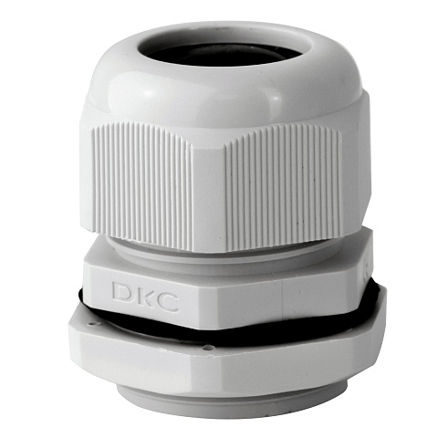 DKC Зажим кабельный с контргайкой, IP68, PG7, д.3 - 6,5мм