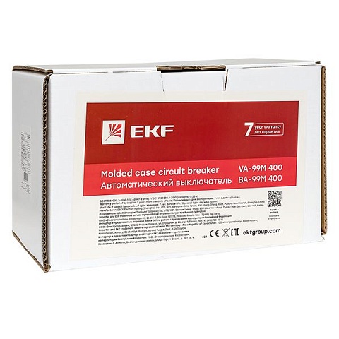 EKF PROxima Автоматический выключатель ВА-99М 400/400А 3P 42кА