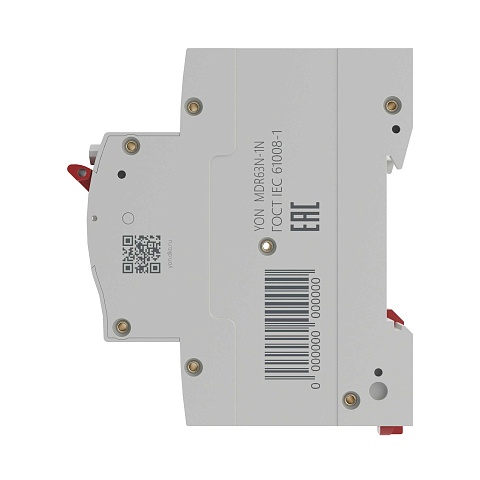 DKC YON max Автоматический выключатель дифференциального тока АВДТ MDR63N 1P+N 16A C 30mA 6kA тип A