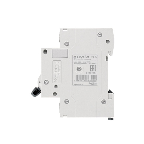 Systeme Electric City9 Set Автоматический выключатель (АВ) B 50А 2P 4.5kA 230В