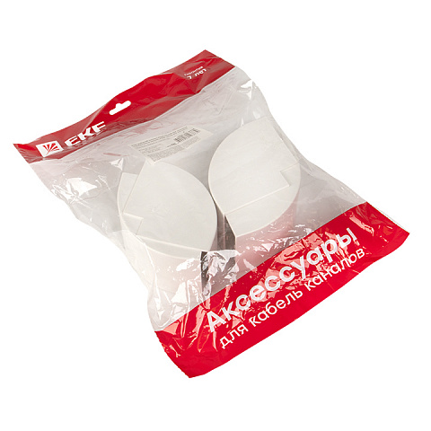EKF PROxima Угол внешний (60х60) (4 шт) Plast Белый