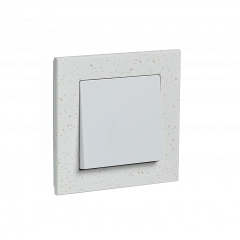 Systeme Electric AtlasDesign Nature Мрамор крем роял Рамка 1-ая