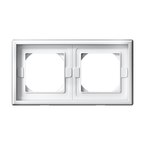 Systeme Electric ArtGallery Белый Рамка 2-ая IP44