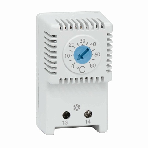 DKC Термостат с регулируемым диапазоном температуры 0…+60°C, NO-контакт