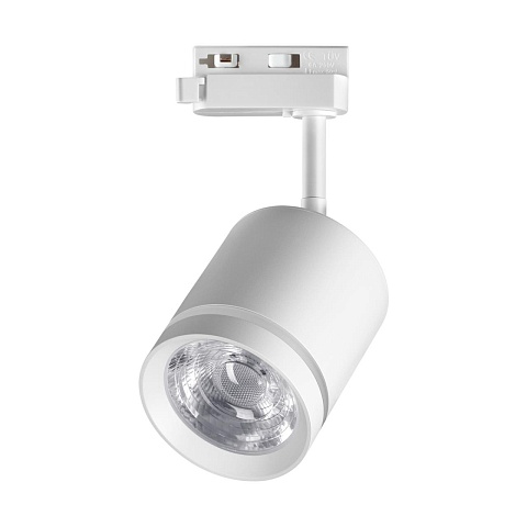 Novotech 358802 PORT NT21 069 белый Однофазный трековый светодиодный светильник IP20 LED 15W 1300Лм 4000K 85-265V ARUM