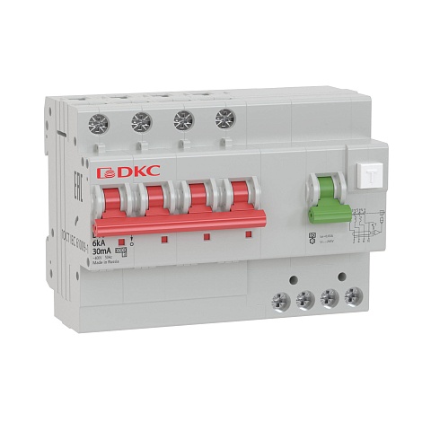 DKC YON pro АВДТ MDV63 3P+N 16A C 100mA 6kA тип A