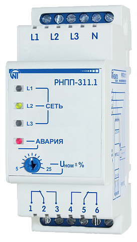 Новатек-Электро Реле напряжения РНПП-311.1