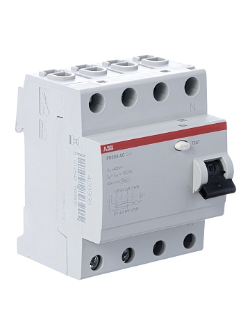 ABB FH204AC УЗО 4P 40A 30mA (AC)