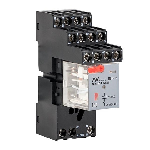EKF Averes Разъем для реле РM5 22/4