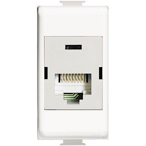 BT LL Белая Розетка RJ45, STP, Cat. 6, IDC110