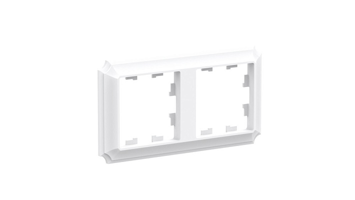 Systeme Electric AtlasDesign Antique Лотос Рамка 2-ая, универсальная