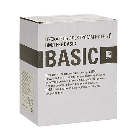 EKF Basic Пускатель электромагнитный серии ПМЛ-2161ДМ 32А 400В  Basic