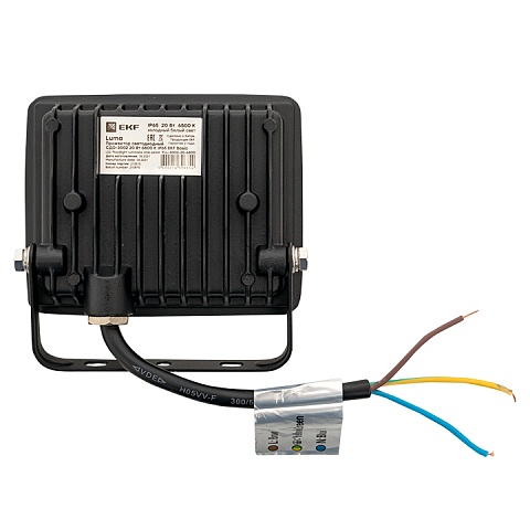 EKF Basic Прожектор светодиодный СДО-3002 20Вт 6500К IP65