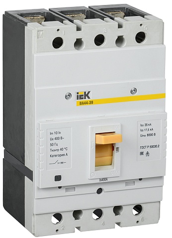 IEK Автоматический выключатель ВА44-39 3Р 400А 35кА
