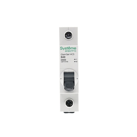 Systeme Electric City9 Set Автоматический выключатель (АВ) B 40А 1P 4.5kA 230В