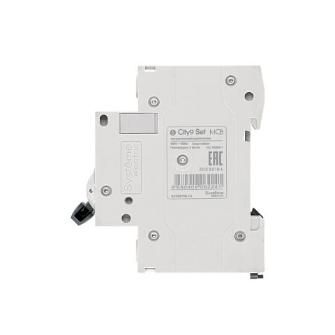 Systeme Electric City9 Set Автоматический выключатель (АВ) С 20А 2P 4.5kA 230В