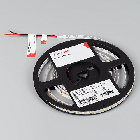Arlight Светодиодная лента UL-A112-8mm 24V Day5000 (12 W/m, IP20, 5m)  (7 лет)