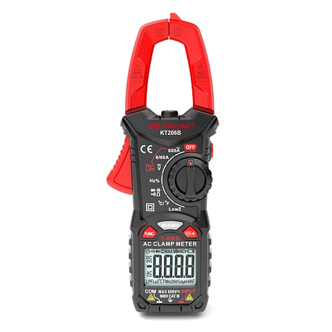 КВТ KT 206B "PROLINE" Токовые клещи цифровые