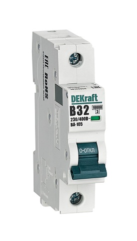 Dekraft Автоматический выключатель ВА105-1P-032A-B