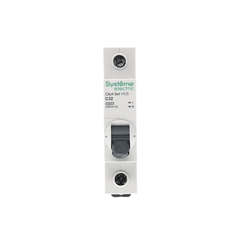 Systeme Electric City9 Set Автоматический выключатель (АВ) С 32А 1P 4.5kA 230В