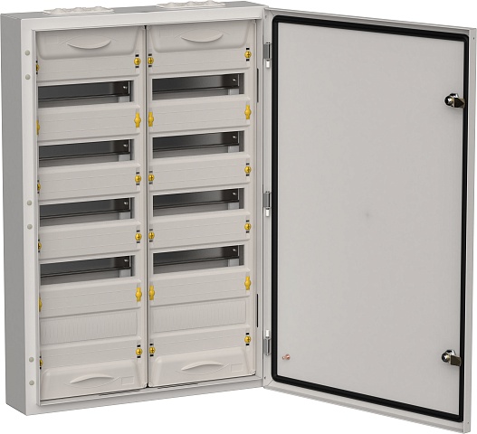 IEK TITAN 5 Корпус мет. ЩРн-120 (2х60) 835х570х140 IP54 сер